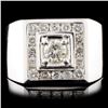 Image 1 : 14K White Gold 1.70ctw Diamond Ring