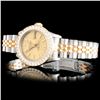 Image 2 : Rolex DateJust Ladies 1.00ct Diamond Wristwatch