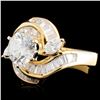 Image 2 : 18K Gold 2.39ctw Diamond Ring