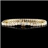 Image 2 : 14K Gold 5.16ctw Diamond Bracelet