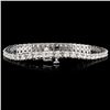 Image 2 : 14K Gold 4.00ctw Diamond Bracelet