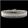 Image 1 : 14K Gold 4.24ctw Diamond Bracelet