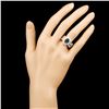 Image 4 : 14K Gold 3.22ct Alexandrite & 1.63ctw Diamond Ring