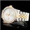 Image 2 : Rolex Two Tone DateJust 2.00ct Diamond Watch