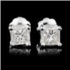 Image 1 : 14K Gold 0.52ctw Diamond Earrings