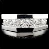Image 1 : 14K Gold 1.26ctw Diamond Ring