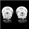Image 1 : 14K Gold 1.16ctw Diamond Earrings