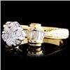 Image 2 : 18K Gold 1.11ctw Diamond Ring