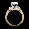Image 3 : 18K Gold 1.11ctw Diamond Ring