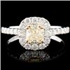 18K Gold 1.20ctw Fancy Diamond Ring