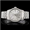 Image 1 : Rolex SS DateJust 1.50ct Diamond Men's Wristwatch
