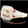 Image 2 : 14K Gold 1.01ctw Diamond Ring