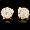 Image 1 : 14K Gold 0.50ctw Diamond Earrings