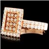 Image 2 : 14K Gold 0.98ctw Fancy Color Diamond Ring