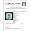 Image 4 : 18K Gold 7.27ct Emerald & 3.62ctw Diamond Ring