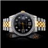 Rolex YG/SS DateJust 1.50CT Diam Men's Wristwatch