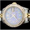 Image 2 : Rolex YG/SS DateJust 1.00ct Diamond Ladies Watch