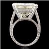 Image 4 : 18K Gold 24.81ctw Diamond Ring