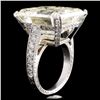 Image 5 : 18K Gold 24.81ctw Diamond Ring