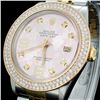 Image 2 : Rolex YG/SS DateJust 2.25ct Diamond Men's Watch