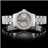 Image 1 : Rolex SS DateJust Ladies 1ct Diamond Wristwatch