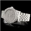 Image 2 : Rolex SS DateJust 3.50ct Diamond Men's Watch