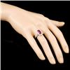 Image 3 : 18K Gold 2.78ct Ruby & 0.73ctw Diamond Ring