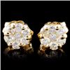 Image 1 : 14K Gold 0.30ctw Diamond Earrings