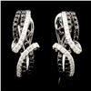 Image 1 : 14K Gold 1.01ctw Fancy Color Diamond Earrings