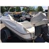 Image 2 : 1990 20' BAYLINER CAPRI CUDDY CABIN WITH 1999 JOHNSON 130HP OCEANPRO 2 STROKE ENGINE