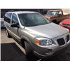 Image 2 : 2005 PONTIAC MONTANA SV6, PASSENGER VAN, GREY, VIN # 1GMDU33L95D223906