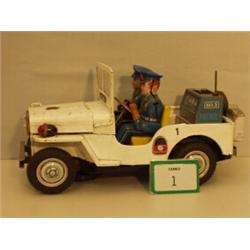 Tin plate model jeep…