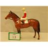 Image 1 : Beswick horse and jockey No1862 brown…