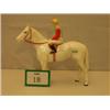 Beswick horse and jockey No1862, white…