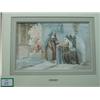 Image 1 : Framed watercolour of nuns signed B Gioja, 17…