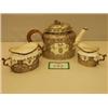 Image 1 : Royal Worcester three piece tea set with silv…
