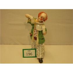 Lladro style figure of a clown…