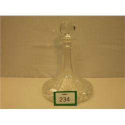 Edinburgh cystal ship's decanter…