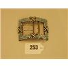 Image 1 : 19c large enamel and marcasite belt buckle…