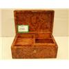 Image 1 : 19c yew wood games box…