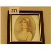 Image 1 : Superb late 19c handpainted oval miniature on…