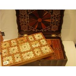 Superb Anglo Indian coromandel wooden box wit…