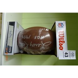 Leroy Kelly Signed Football