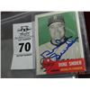 Image 1 : Duke Snider Autographed Baseball Card