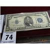 Image 1 : Rare 1934 $5 Bill