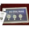 Image 1 : 3 Pc. Set of 1943 Steel Pennies P,D & S Mint Marks