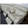 Image 3 : Leather Sectional Sofa - Electric Recliners