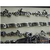 Image 3 : 10 Silver, Stainless Steel, Harley Davidson Assorted Bracelets - 10 Times the Money