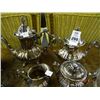 Image 2 : Silver Plate Tea Pots & Creamers - No Shipping