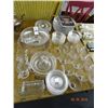 Image 1 : Lot of Candlewick Glassware - No Shipping